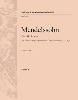 Der 98. Psalm op. 91 