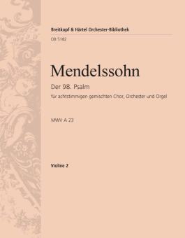 Der 98. Psalm op. 91 