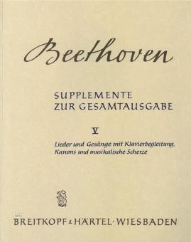 Lieder und Gesänge mit Klavierbegleitung 