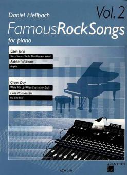 Chansons rock célèbres pour piano Vol. 2 