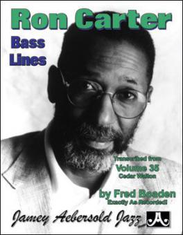 Bass Lines Aebersold Vol. 35 