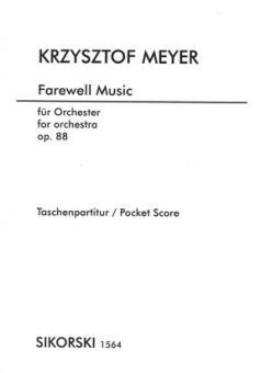 Farewell Music op. 88 