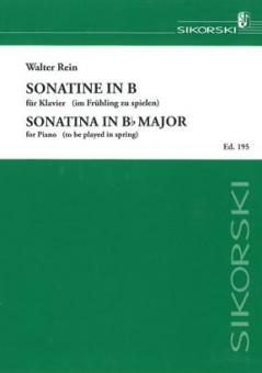Sonatina in B flat major 