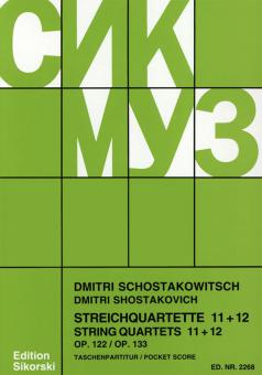 String Quartets Nos. 11 and 12 