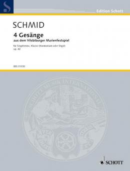4 Gesänge op. 42 Standard