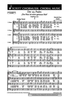 Der 23. Psalm Standard