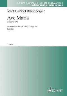 Ave Maria B-Dur op. 172 Standard