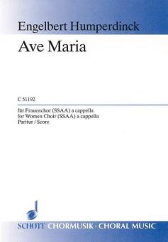 Ave Maria G Major EHWV 116 Standard