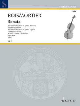 Sonata No. 4 E Minor Op. 26 Standard