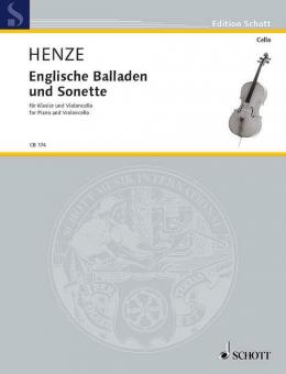 Ballades anglaises et sonnets Standard