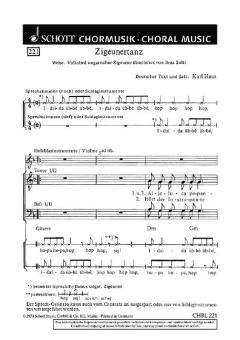 Zigeunertanz Standard