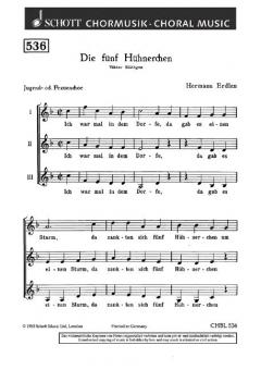 Die fünf Hühnerchen Standard