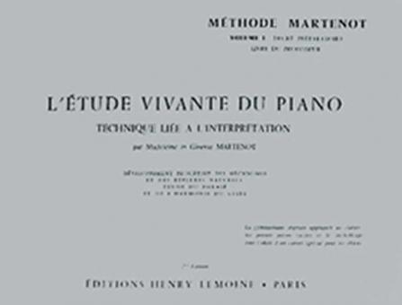 Etude vivante 1 - préparatoire maître 