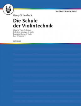 École de la technique du violon Vol. 3 