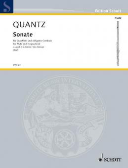 Sonate en mi mineur Standard