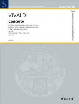 Concerto G Major RV 436/PV 140 F VI No. 8 Standard