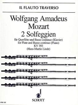 Two Solfeggien K.393 Standard