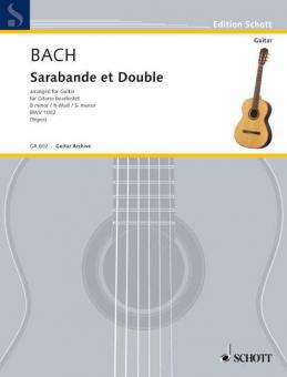 Sarabande et double en si mineur BWV 1002 Standard