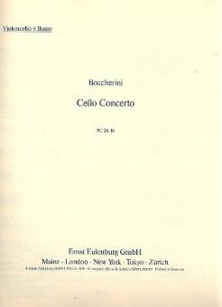 Concerto Sib majeur G 482 