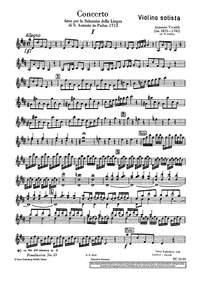 Concerto Ré majeur op. 35/19 RV 212a / PV 165 Standard