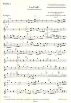 Concerto Ut majeur op. 44/11 RV 443 / PV 79 Standard