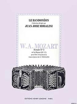 Sonate no3 en La maj. KV 12 