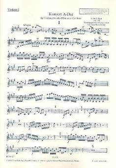 Concerto La majeur H 437-39, Wq 168, 172, 29 Standard