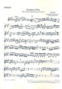 Concert La majeur H 437-39, Wq 168, 172, 29 Standard