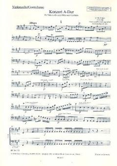 Concerto La majeur H 437-39, Wq 168, 172, 29 Standard
