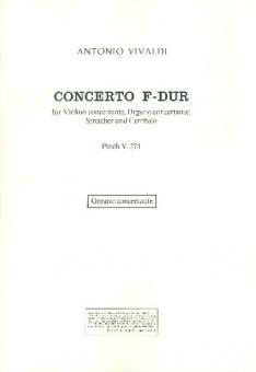 Concerto Fa majeur op. 64/4 RV 542 / PV 274 Standard
