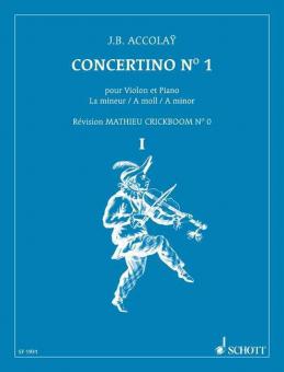 Concertino no. 1 en la mineur Standard