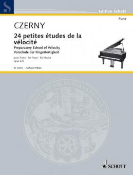 24 petites études de vélocité op. 636 Standard