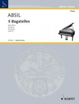 5 Bagatelles op. 61 Standard