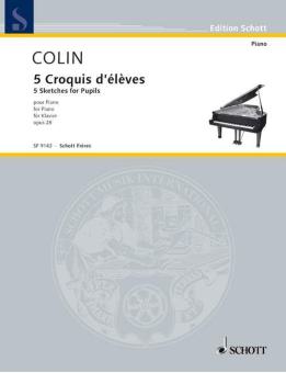 5 Croquis d'élèves op. 28 Standard