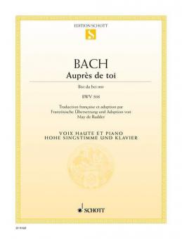 Auprès de toi BWV 508 Standard