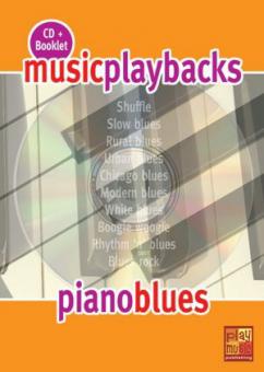 Music Playbacks CD: Piano Blues 