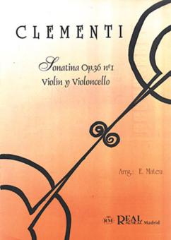 Sonatina Op. 36 No. 1, Para Violín Y Violoncello 