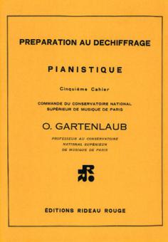 Préparation Au Déchiffrage Pianistique: 5ème Cahier 