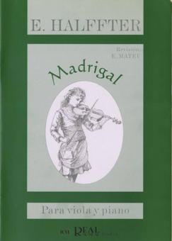 Madrigal Para Viola Y Piano - Revisión De Emilio Mateu 