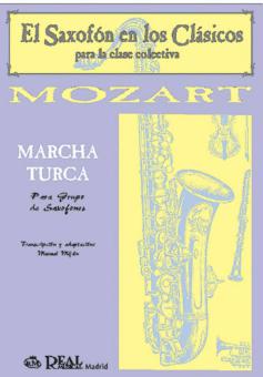 Marcha Turca Para Grupo De Saxofones 
