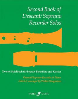 Second Book Of Descant/Soprano Recorder Solos 