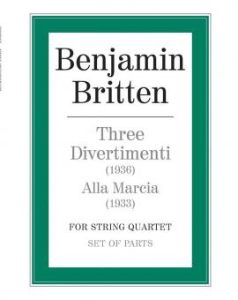 Three Divertimenti (1936) and Alla Marcia (1933) 
