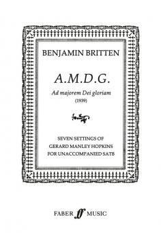 A.M.D.G. (Ad Majorem Dei Gloriam) 