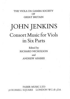 Consort Music for Viols in Six Parts 