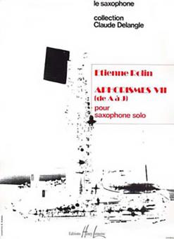 Aphorismes VII (A à J) 