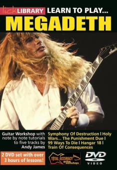 Learn To Play Megadeth (2 DVDs) 