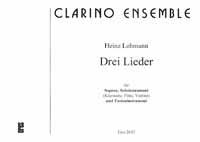 Drei Lieder (Gesang, Klarinette, Orgel) 