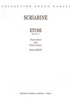 Etude Op. 2 no1 