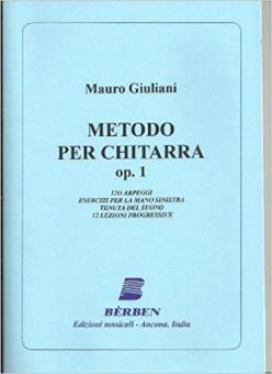 Metodo per Chitarra Op. 1 