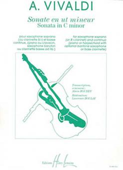 Sonate en ut min. RV53 
